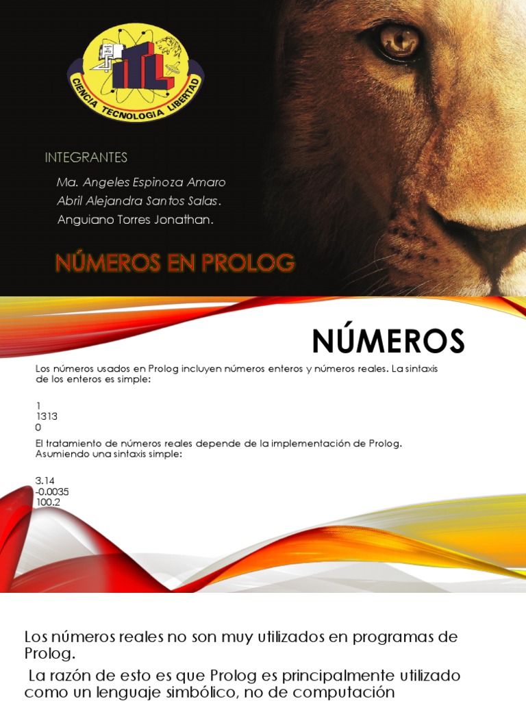 Numeros en Prolog | PDF | División (Matemáticas) | Logaritmo