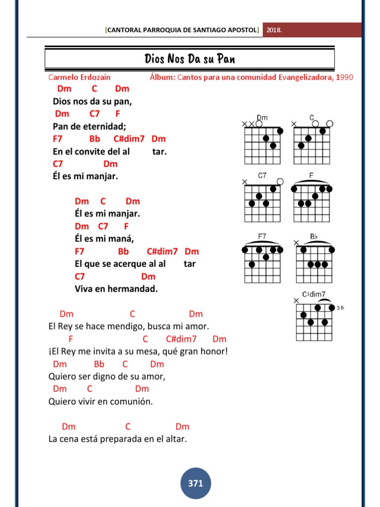 Dios Nos Da Su Pan Carmelo Erdozain dios nos da su pan carmelo erdozain