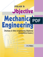 Objective Mechanical Engineering 40 Railway Diploma Other Exam 41 PDF