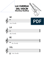 Cuerdas Del Violín