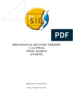 Mini Manual Gvsig Nivel Basico I Parte