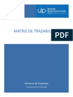 Matriz de Trazabilidad (Jose de La Rosa 9-745-140)