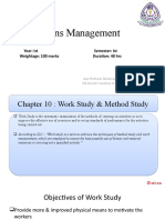 Chapter 10 - Operations Management