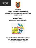 Kisi Kisi Web Design Development Lks Provinsi Kalsel 2018