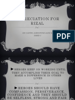 Appreciation For Rizal 222