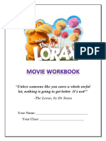 The Lorax Movie Workbook