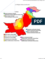 Pakistan Map of Köppen Climate Classification