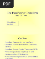 The Fast Fourier Transform: (And DCT Too )