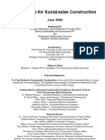 Field Guide For Sustainable Construction