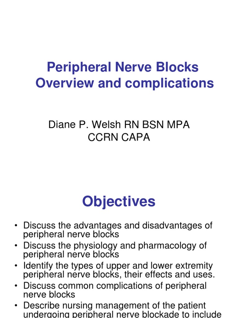 Bob Peripheral Nerve Blocks Aspan | PDF | Human Leg | Anesthesia