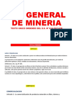 Ley General de Minería