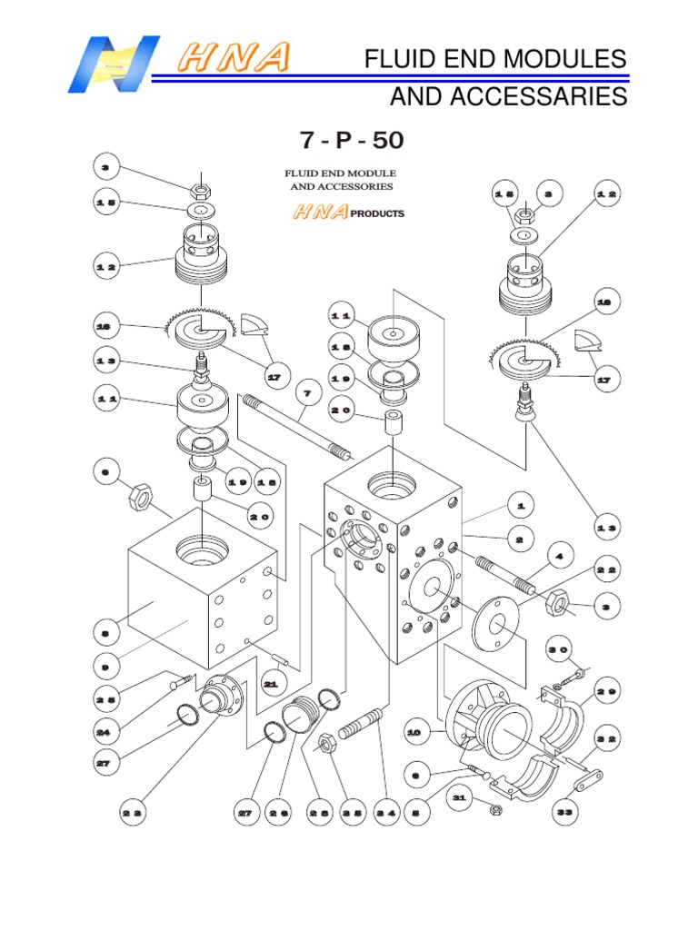 Fluid End Modules and Accessaries | PDF
