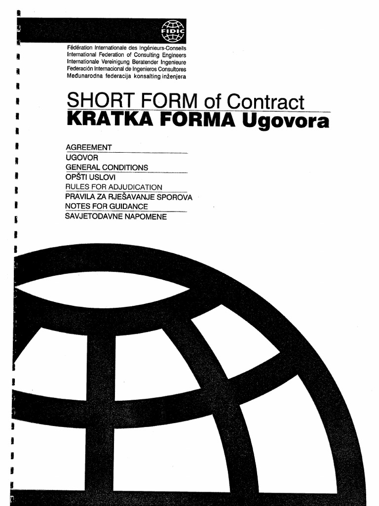 FIDIC GREEN BOOK 1999 visual data 7