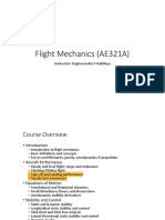 Flight Mechanics (AE321A) : Instructor: Raghavendra P Kukillaya