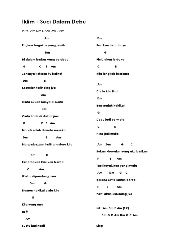 Lagu Kunci Pdf