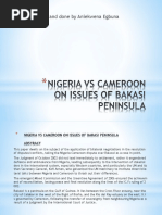 Nigeria vs Cameroon on Issues of Bakasi Peninsula-1-3