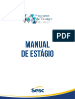 Manual do Programa de Estágio do Sesc PE