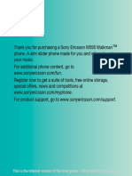 Sony Ericsson w595