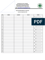 Evaluasi Pemenuhan Standar Kompetensi