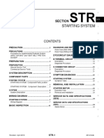 ENGINE STARTING SYSTEM DIAGNOSIS AND REPAIR