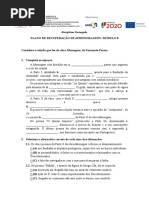 Plano de Recuperação de Aprendizagens Modulo 8-2