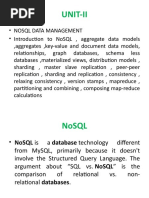 Big Data - No SQL Databases and Related Concepts