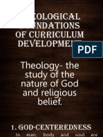 Theological Foundations of Curriculum Development