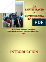 Participacion Comunitaria 2010