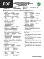 Soal Uts Ganjil Aswaja Kls Xi 17-18