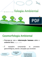 XIX - Geomorfologia Ambiental