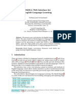 SkELL Web Interface For English Language Learning PDF