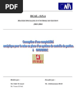 la conception de la comptabilité analytique pour la mise en