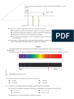 Ficha de Avaliação de Química 10º Ano 2º Teste Novembro 2018