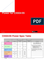 Power For C5504/05: SLVA401A