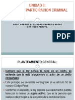 Autoría y participación criminal: principios y tipos de intervención