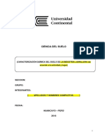 Formato 2 de Informe de Caracterización de Suelos