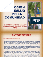 Promocion de La Salud en La Comunidad 2010