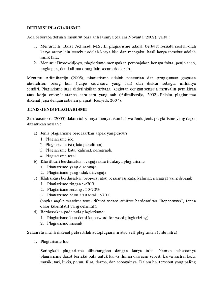 Plagiarism E Pdf