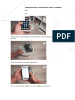 Instructions Xiaomi Mijia Vacuum Cleaner-Wm-En PDF