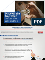 HDFC Capital Builder Value Fund - Presentation - 29 May 2018