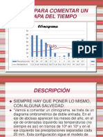 Guión Comentario de Climograma