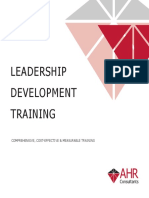 Leadership Development Training - Updated November 2018