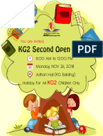 KG2 Second Open Day