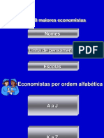 Os 100 Maiores Economistas