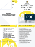 Brosur Solat Hajat 2018