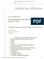 Educando Las Diferencias - Guía Historia de Una Gaviota y El Gato Que Le Enseñó A Volar