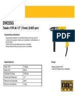 DWMX (Taladro Dewalt 235g)