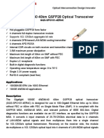 GQS-SPO101-4ER4C2 (Módulo Transceptor QSFP) Datasheet