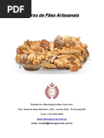 Curso de Pães Artesanais