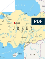 Turquia - Mapa PDF